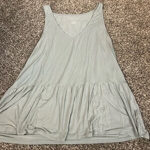 American Eagle peplum tank